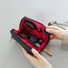 2025 Women Cosmetic Bag Solid Color Minimalist Style Makeup Bag Toiletry Bag Waterproof Make Up Organizer Pouch