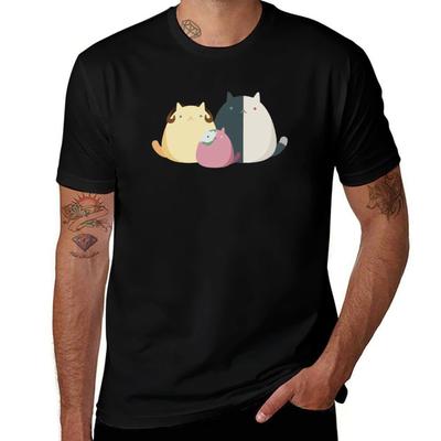 Ranboo Tubbo and Michael Cats TShirt Lightweight Running TShirt