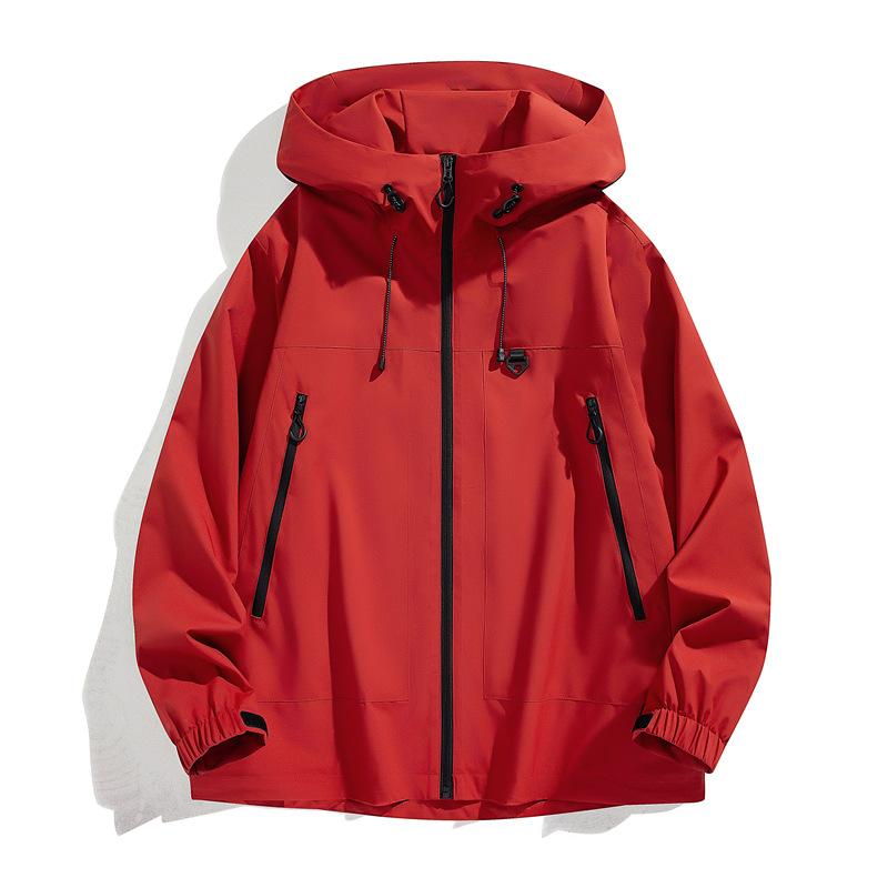 New Couples Spring Single Jacket Jacket Fashion Sports Casual Outdoor Warm Windproof Waterproof