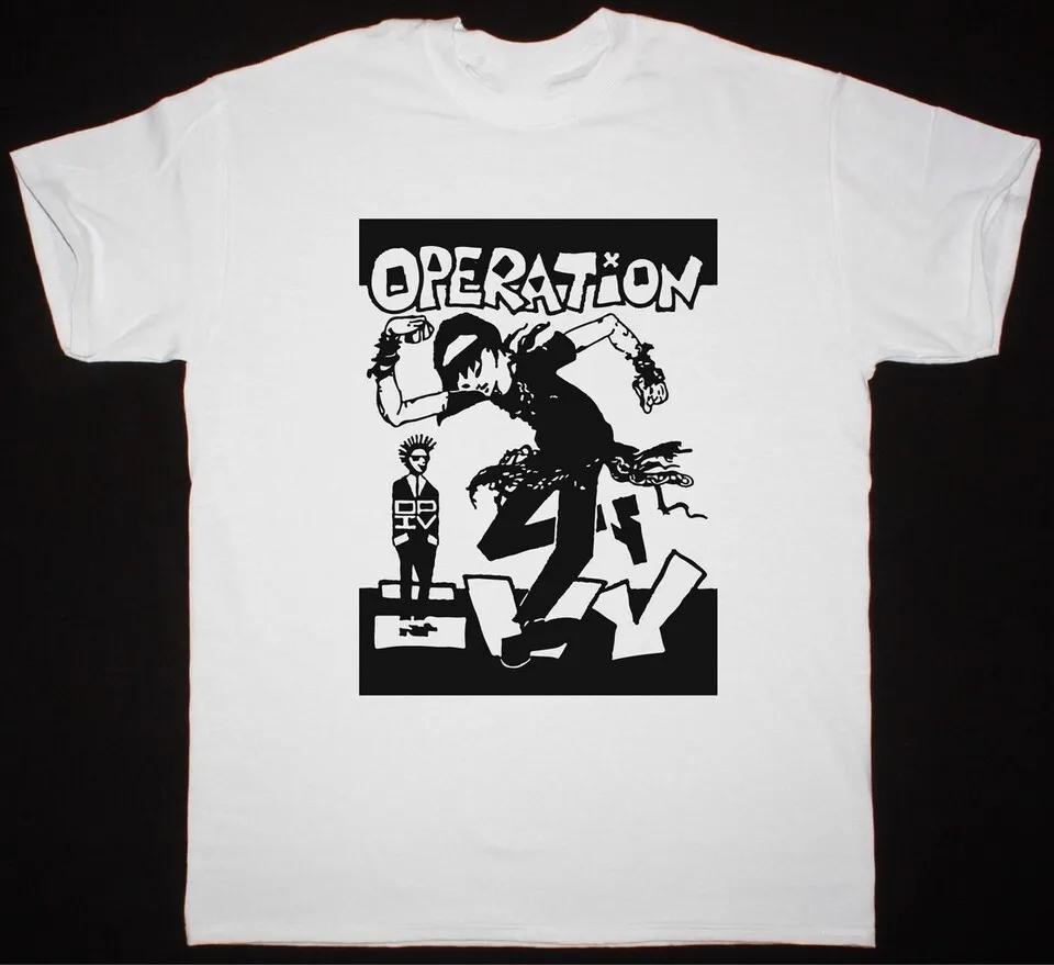 New Operation Ivy Short Sleeve Cotton White All Size Tshirt
