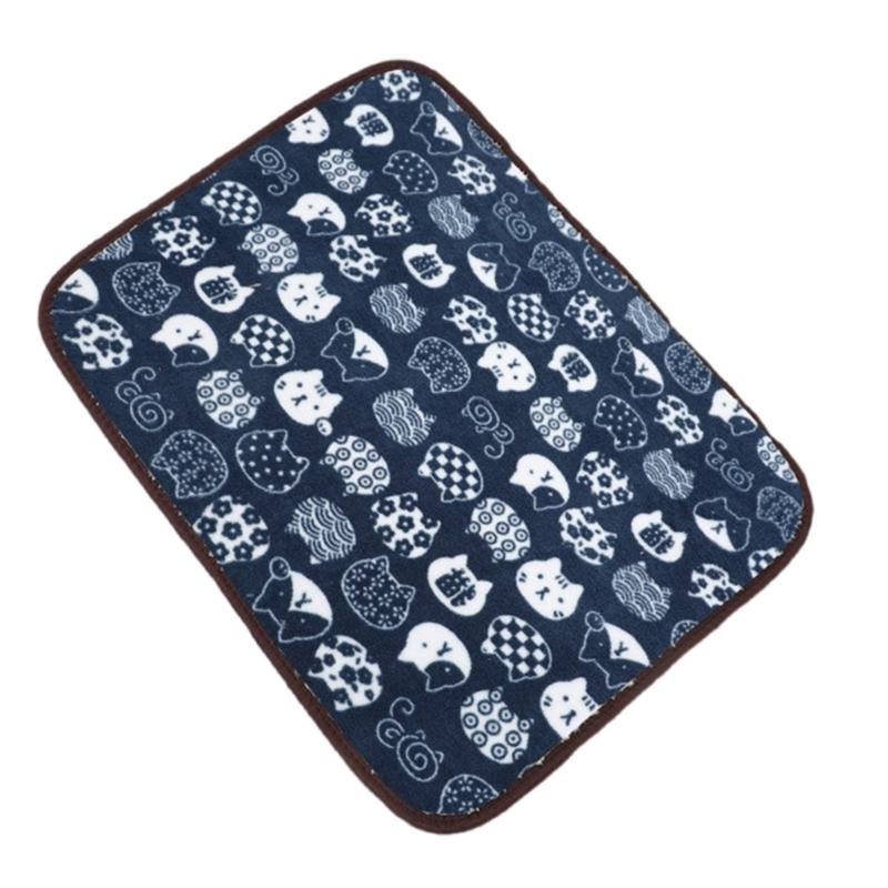 Pet Cooling Bed Large Cats Dog Sleep Bed Indoor Sofa Cats for Indoor Home and Travel Reversible Mat