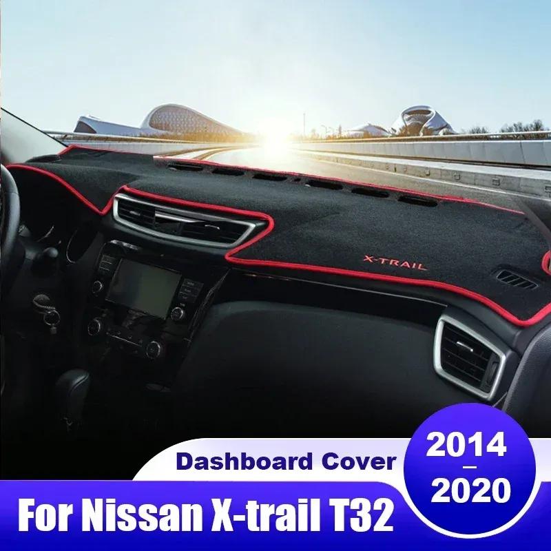 Car For Nissan X-trail X Trail Xtrail T32 2014-2018 Dashboard Cover Dash Mat Sun Shade Non-slip Pad Accessories
