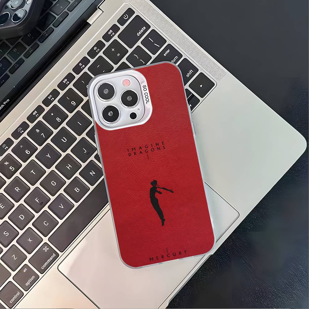 I-Imagine Dragons Loom Band Phone Case For iPhone 17,16,15,14,13,12,11,Pro,XS,Max,Plus,Mini,SE4,E White Matte Shockproof Cover iPhone17Pro