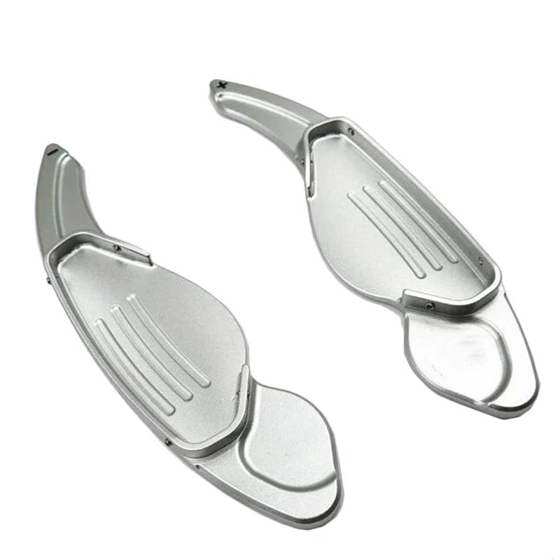 New Product 2pcs Aluminium Alloy Car Into Gear Paddle Shift Fit For Land Range Rover Evoque Discovery Sport/Jaguar XF XE Styling