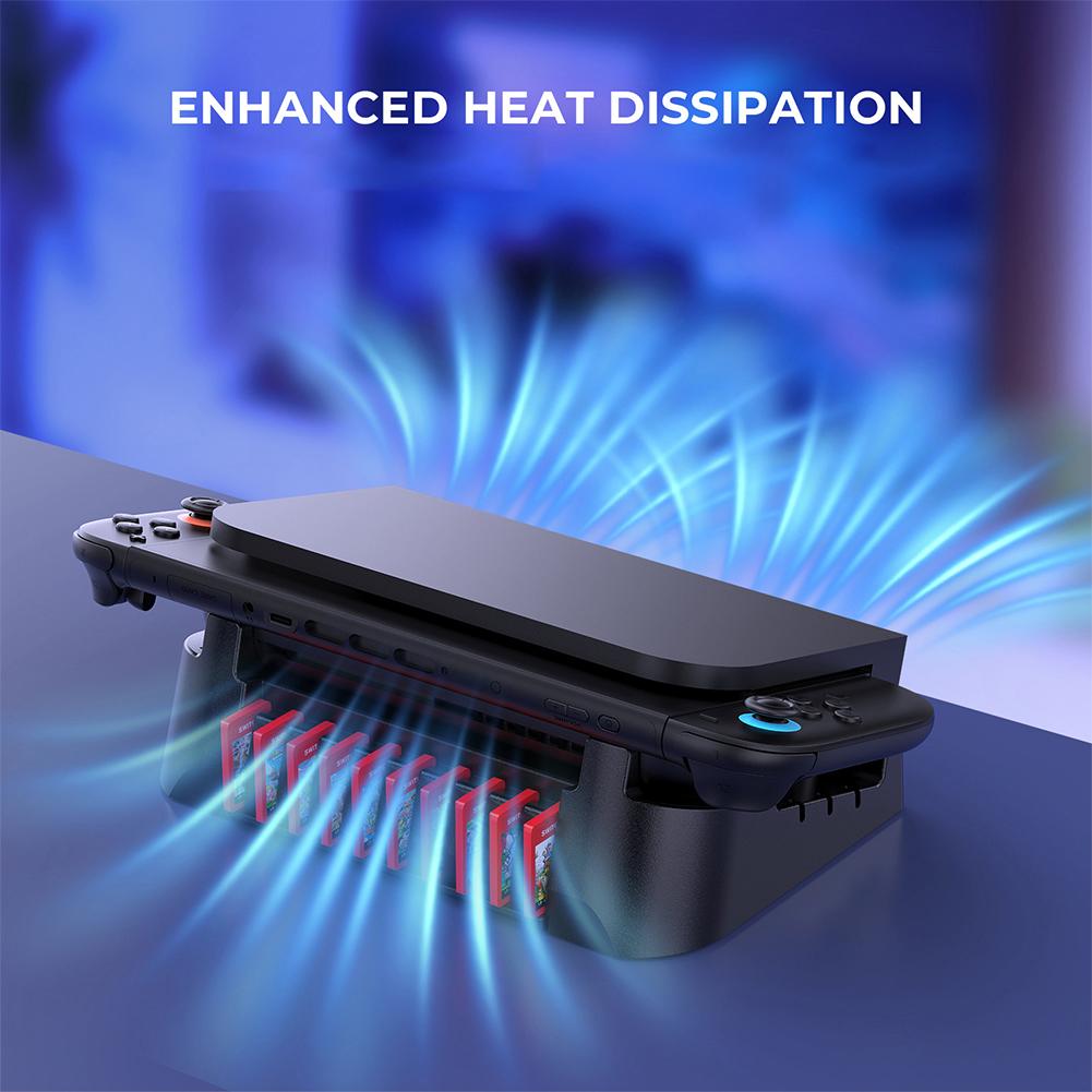 Storage Protecting For Switch 2/Switch/OLED Storage Stand Compatible With All Console Docks Game Cartridges Integrated