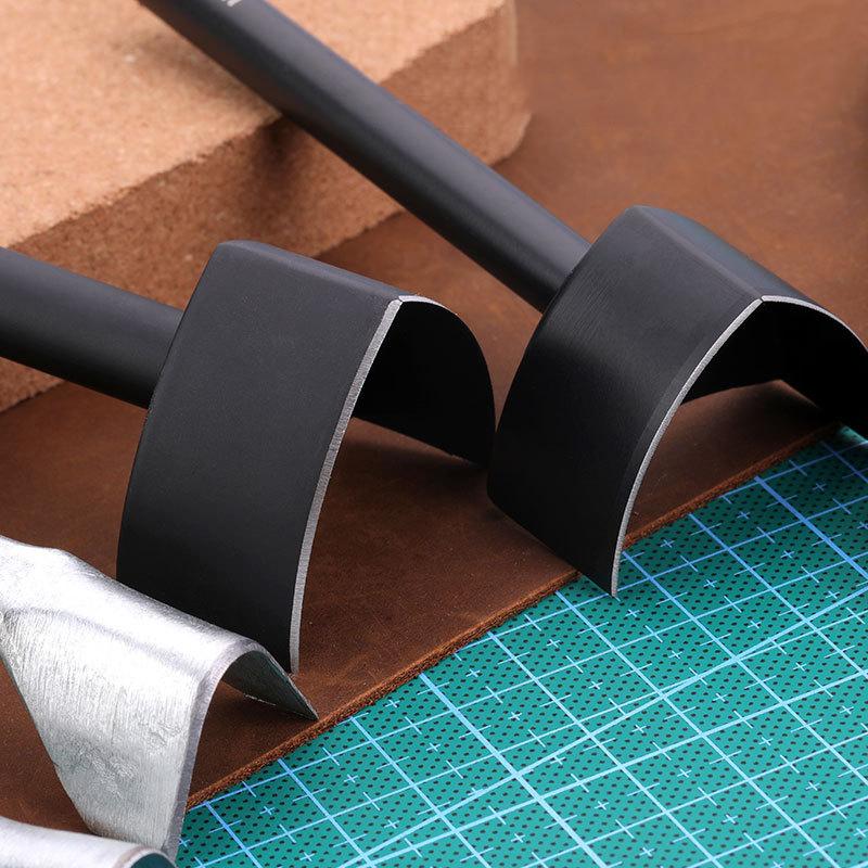 1Pcs Sword-Tail-Shaped Leather End Cutting Punch Press Tool, Diy Belts/Watch Cutting Molds, Other Handicraft Processing Tools