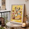 Disney Minnie Oil Painting Style Creative Pearl Painting Art 5D DIY Full Diamond Embroidery Mosaic Cross Stitch Kit Home Room Decoration