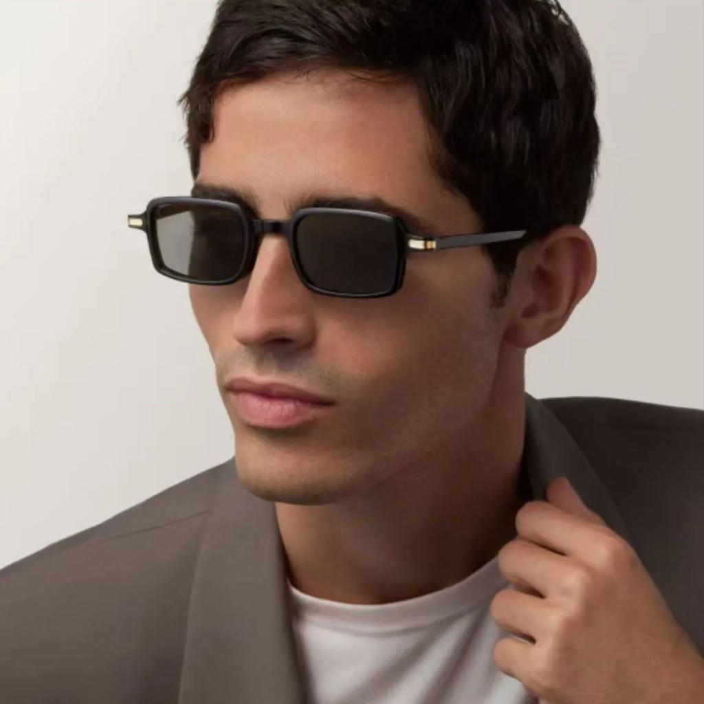 Classic Rivet Vintage Square Sunglasses Women For Men Male Luxury Brand Designer Sun Glasses Punk Popular Hip Hop Shades Uv400