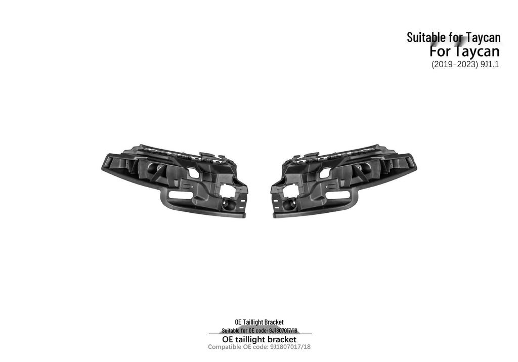 Taillight Bracket for 2019-2023 Porsche Taycan 9J1.1