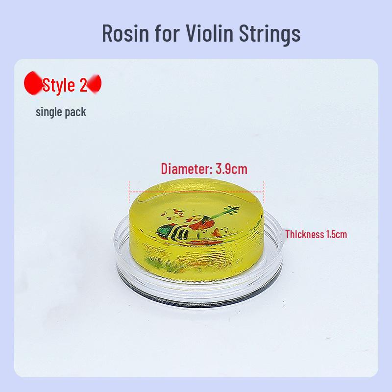 Professional Universal Rosin for Violin, Erhu, and Cello - High Grade