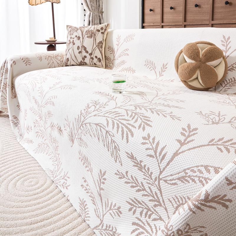 

ins wind summer cool sofa cover cloth towel non-slip ice silk sofa cover pad 2025 new all-inclusive non-slip cover 180*130cm