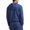 Polo Ralph Lauren Animal Pattern Zipper Design Hooded Solid Color Long Sleeve Cardigan Sweatshirt Men sweatshirt Blue 710881517-087