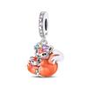 Charms Original Copper Squirrel Pendant Mother'S Day Beads Fit Bracelet Diy Fine Gift Women Delicate Jewelry Access