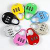 1PC Lucchetto a Combinazione a 3 Cifre in Metallo con Password per Borsa Lucchetto a Combinazione Resettabile Valigia Password Lucchetto a Cifre F5 Blocco a Codice Colore