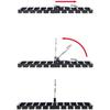 Closet Tie Racks Hangers,Multifunction Scarf Belt Holder Wardrobe Organizer Storage for Men Women Black