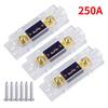 Copuhgima 3pcs ANL Fuse Holder Bolt-On Fuse Car Fuse Holder Fusible Link with Fuse 250A Fuse AMP