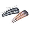 6pcs Unique Shape French Hair Clip with 3 Internal Teeth Designs For Women’s Vintage Hairstyles And Daily Fashion Needs