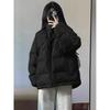 Women's Solid Stand Collar Padded Cotton Jacket Loose Zip Up Thick Thermal Coat Casual Winter Outerwear 2026