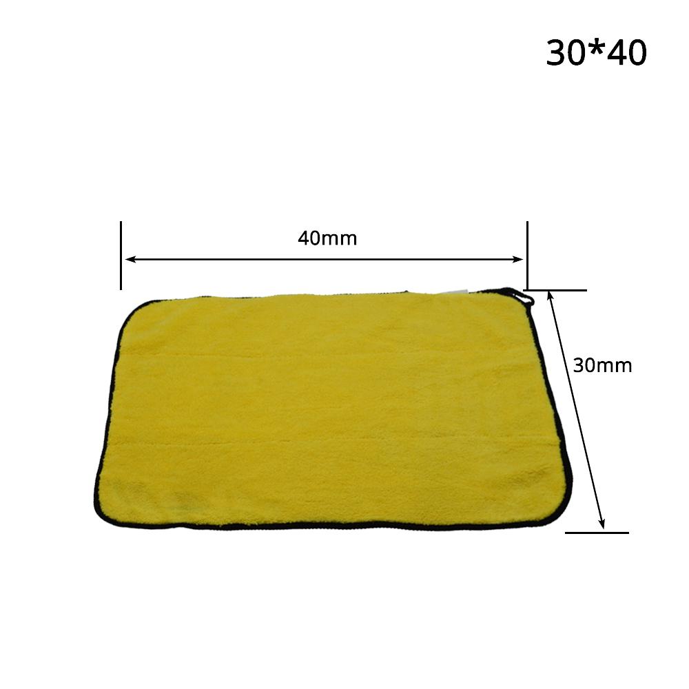 30x3 0/60CM Auto Waschen Mikrofaser Handtuch Auto Reinigung Trocknen Tuch Säumen Auto Pflege Tuch Detaillierung Auto waschen Handtuch Für Toyota