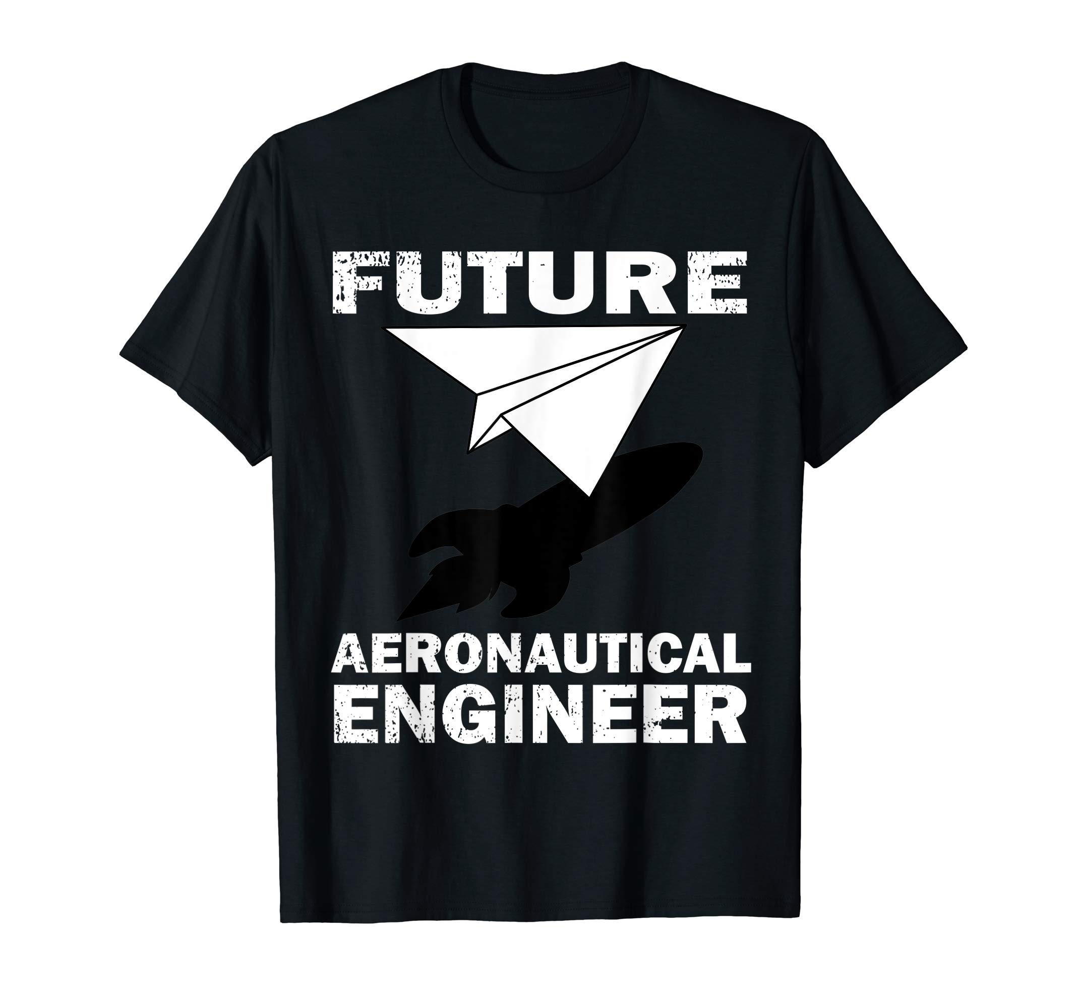 

Aeronautical Engineer Gifts Kids Graduation Paper Airplane T-Shirt