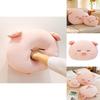 Plush Pig Head Pillow With Pp Cotton Filling For Lounge And Car Comfort