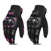 Herren Ganzfinger Motorrad-Rennsport-Handschuhe - Schützend, Verschleißfest, Atmungsaktiv, Sturzsicher, Outdoor-Fahrhandschuhe