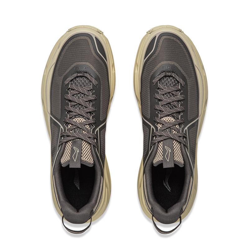 Li Ning Outdoor CF Tracing, Scenic Trail 2 Cushioning Rebound Breathable Low top Hiking Mountaineering Shoes Unisex AHTW007-1