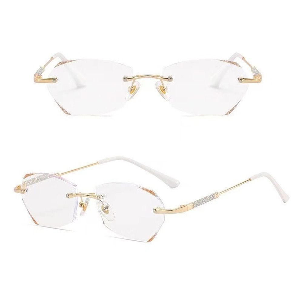Vision Care Diamond Ultra Light Frame Eye Protection Anti-Blue Light  Eyeglasses Myopia Glasses