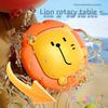 Baby Bath Toy Wall Hanging Suction Cup Rotating Water Spray Cartoon Duck With Small Spoon Summer Bathing Shower Educational Toy
