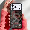 Chinese Dragon Phone Case for iPhone 17 16 15 14 13 Pro Max Back Cover for 12 11 Pro Coque