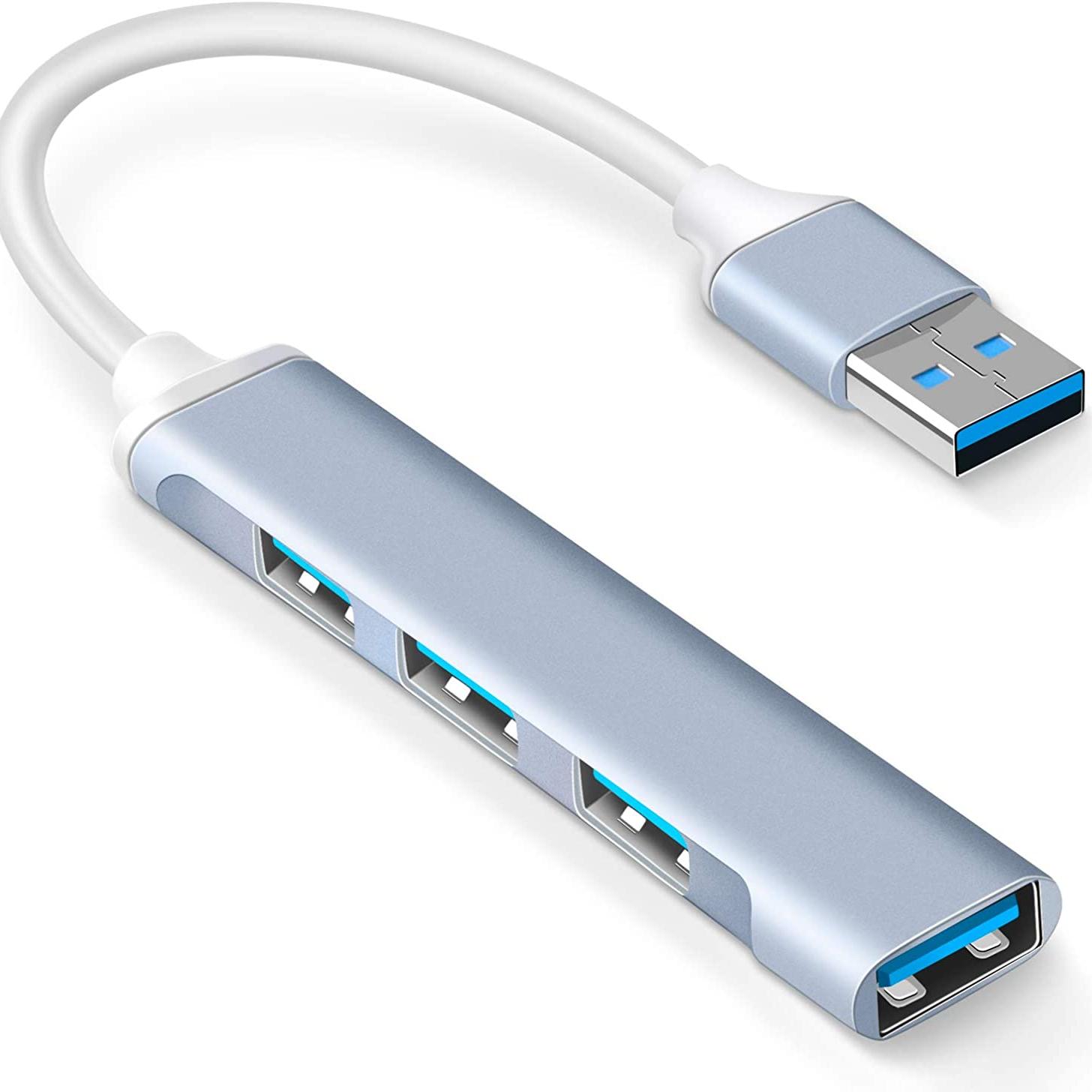 

Мини USB-концентратор Расширения 4-портовый USB 3.0 концентратор 2.0 концентратор USB-адаптер станция ультратонкий портативный концентратор данных USB-сплиттер алюминиевый