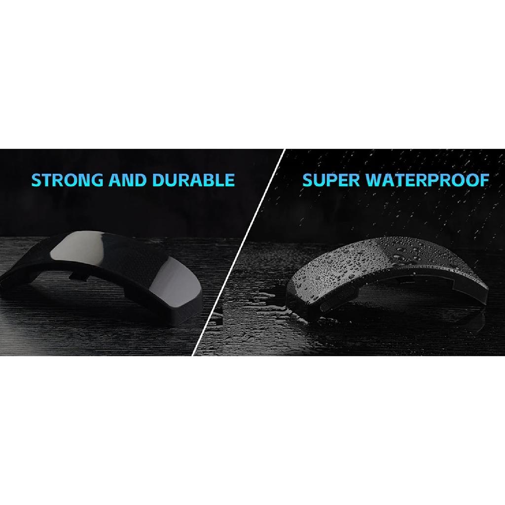 Display LED per Casco, Luce Posteriore per Casco da Moto Luce di Avvertimento per Casco Accessori Moto