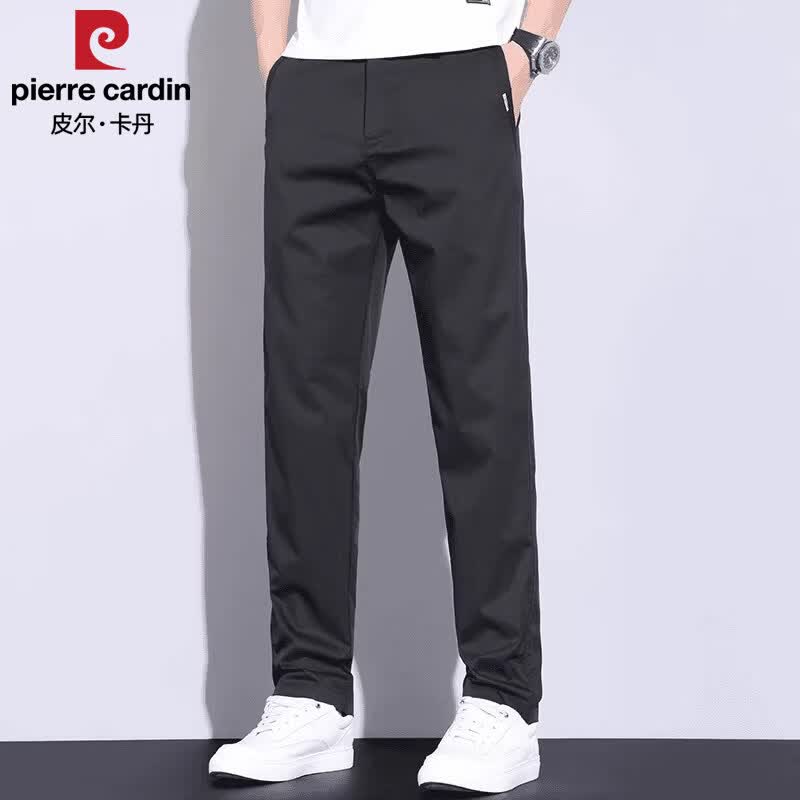 Pierre Cardin Men s Ice Silk Loose Straight Casual Pants 36