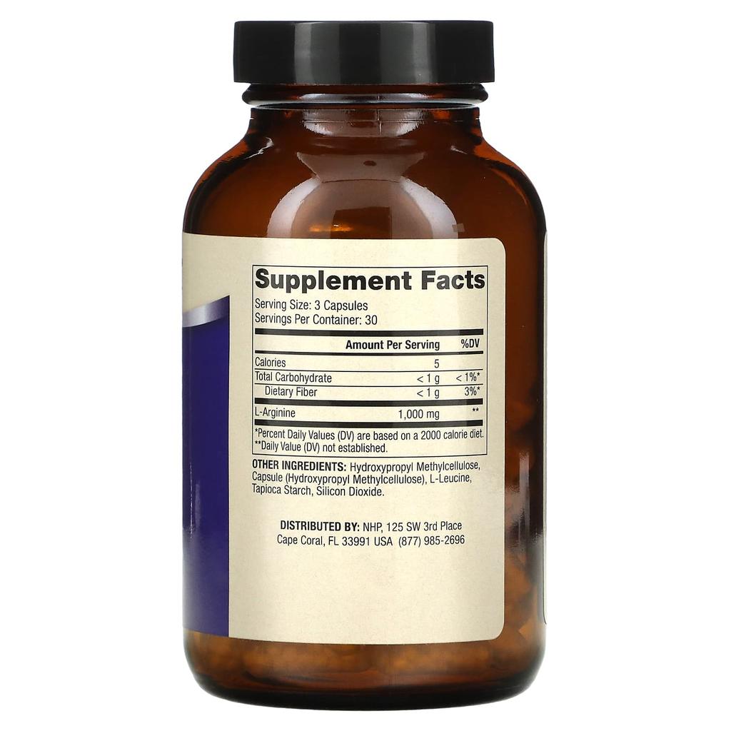 Dr. Mercola L-Arginine Advanced, 1,000Mg, 90 Capsules (333Mg Per Capsule)