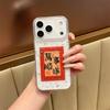Year Of The Horse Mobile Phone Case Is Suitable For Apple 17 Pro Transparent Gold Foil, And The Wealth Is Rolling In. Iphone16 Makes