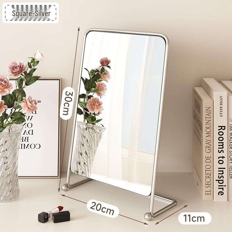 

Квадратный туалетный столик с зеркалом для макияжа