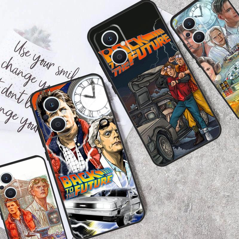 Back to the Future Case For OPPO Reno 8 Lite 4 5 6 7 10 Pro 4Z 5Z 8T OPPO Find X5 X6 Pro X2 Neo X3 Lite Cover