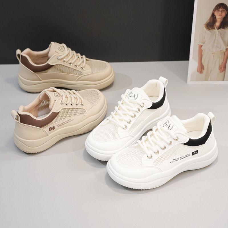 Little white shoes women's 2025 summer new light sports Korean version ins tide increase casual shoes soft sole comfortable women's shoes