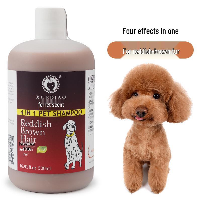 Ferret Four-in-One Shower Gel & Pet Shampoo, 500ml - Long-Lasting Fragrance, Nourishing & Smoothing for Dogs & Cats