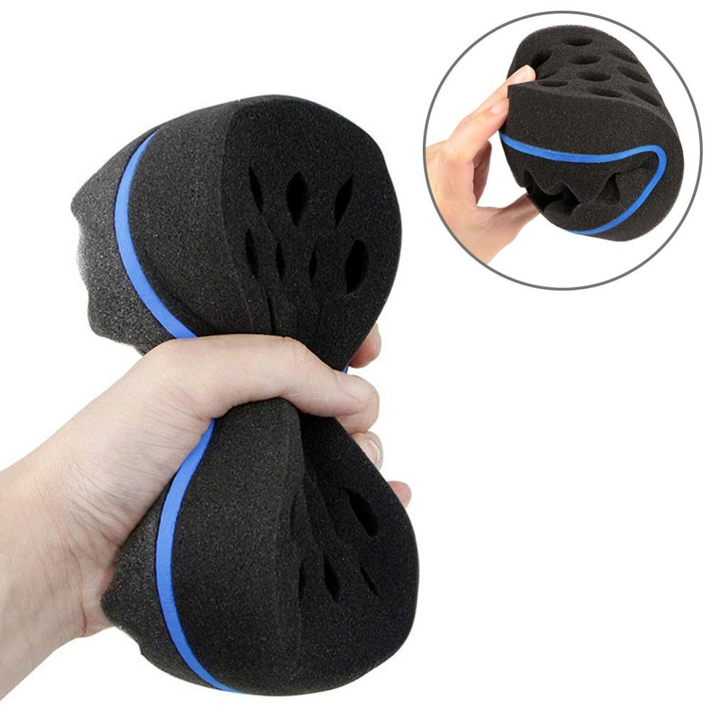 2pcs Durable Curl Sponge Extra Thick Barber Curl Sponge Daily Grooming Dread Sponge  Home Use