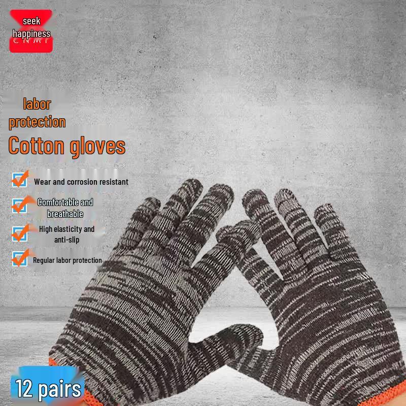 Cotton Work Gloves