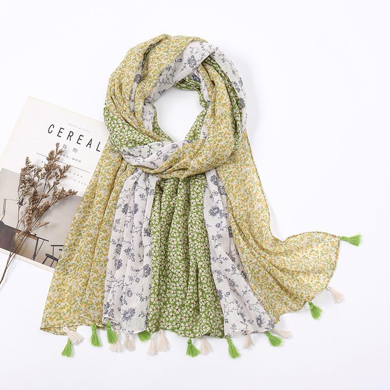 51 Design Fashion Aztec Geometric Paisley Tassel Viscose Shawl Scarf Lady High Quality Wrap Pashmina Stole Bufandas Muslim Hijab