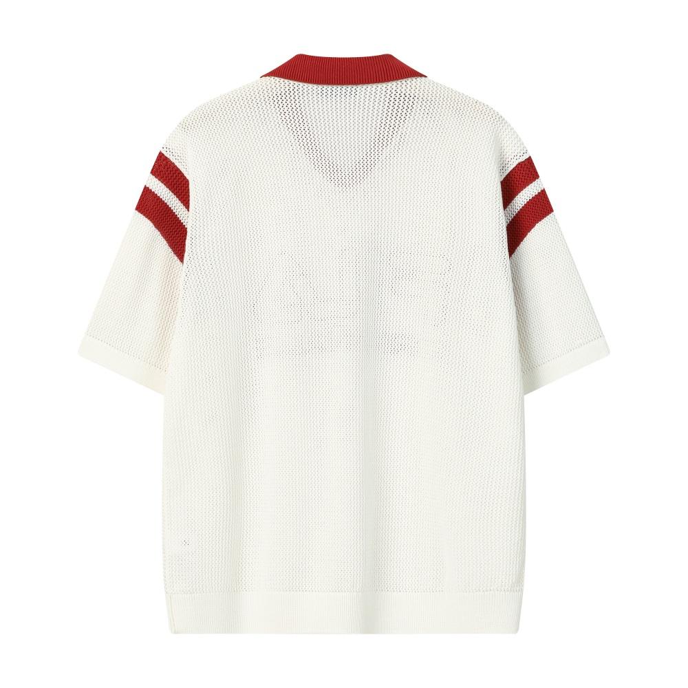Fila Original Fashionable Personality Trendy Classic Retro Casual Versatile Comfortable Loose Knit Short Sleeve Sweater Women Tops F11W629401FWT