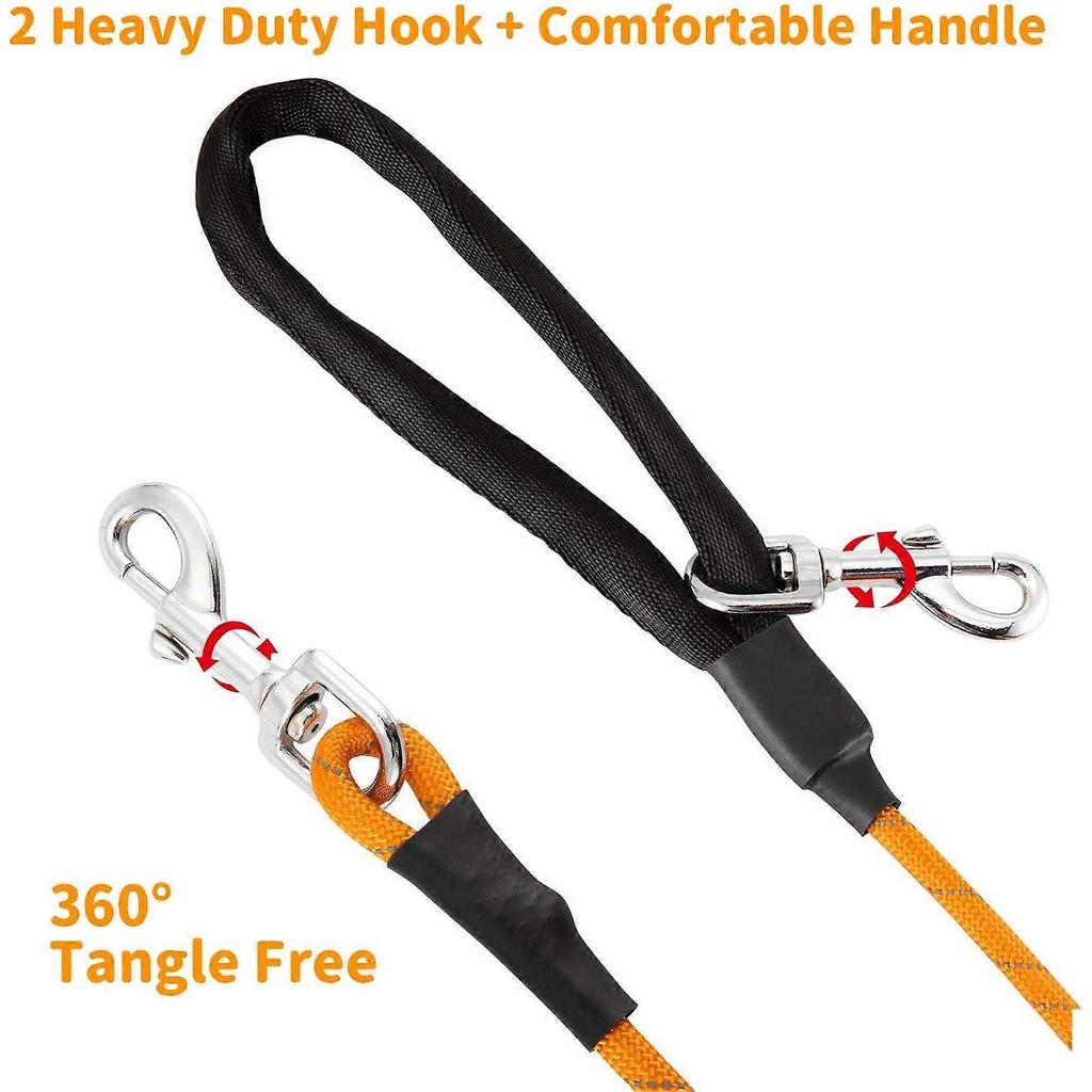 Dog Training Lead Long Dog Line 10m Extra Long Heavy Duty Reflective Dog Leash for Medium Large Dogs