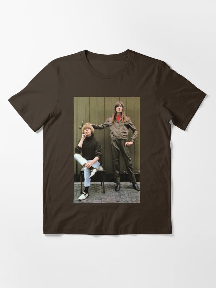 Françoise Hardy Brian Jones and Françoise Hardy Essential T-Shirt