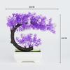 Künstliche Pflanzen Bonsai Kleiner Baum Topf Kunstpflanze Blumen Topfpflanzen Ornamente für Zuhause Zimmer Hotel Garten Tisch Offizielle Dekoration