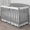 3 Pcs/Set Crib Bumpers Bite-resistant Soft Anti-Collision Guardrail Cover Corner Edge Protector