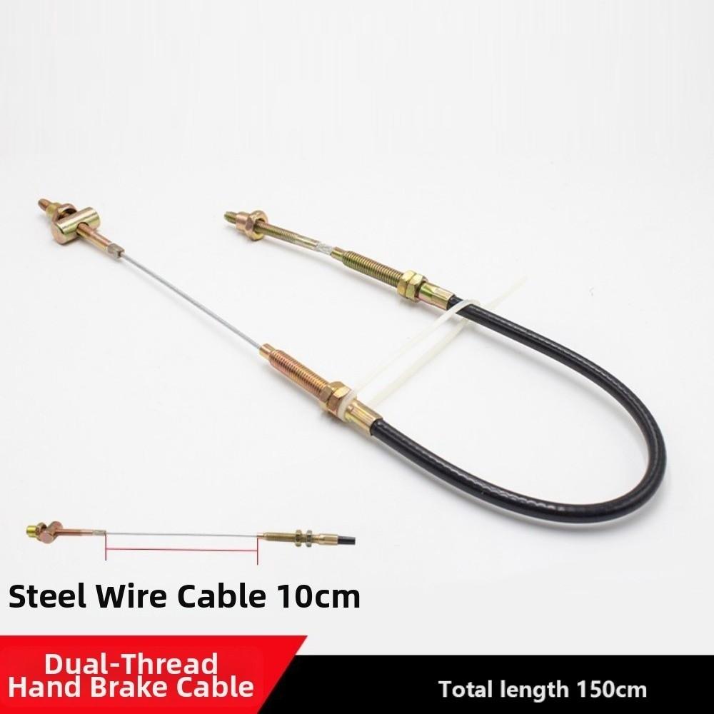50/60/70/80/90/100cm Electric Tricycle Brake Cable with Leather Brake Wire Handbrake Cable Wire