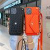 Crossbody Cards Solt Leather Wallet Case for IPhone 14 15 Pro Max 13 12 Mini 11 XS XR SE 2020 8 7 Lanyard Shoulder Straps Cover