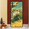 Bass Fishing Lake Fisherman Case For Samsung Galaxy S25 S26 Ultra S21 S22 S20 S23 S24 Ultra S10 Plus S25 FE Cover Funda